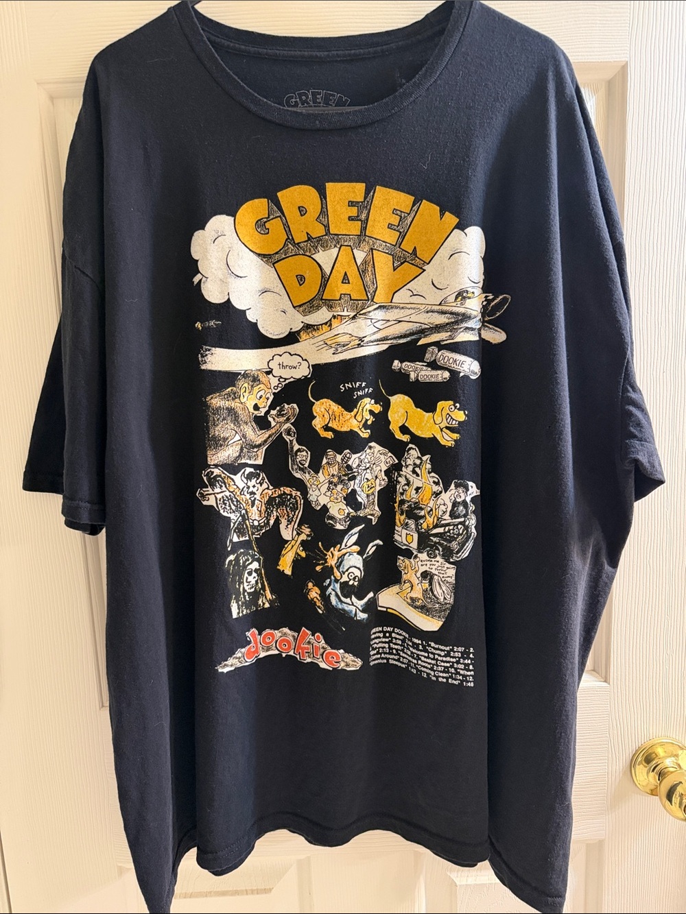 Green Day “Dookie” band tee men’s 3XL